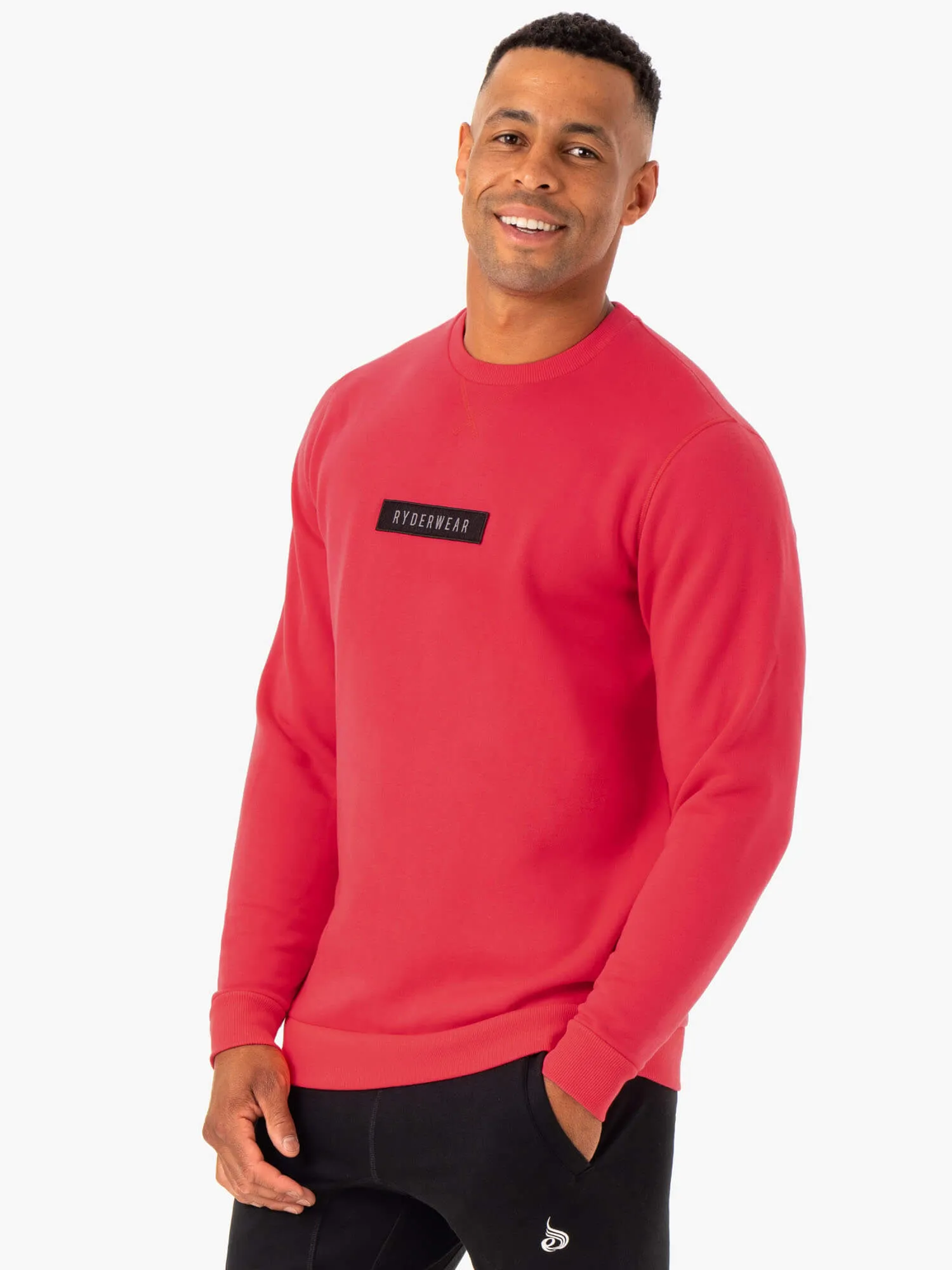 Smooth Zipper Glide Recharge Pullover - Red