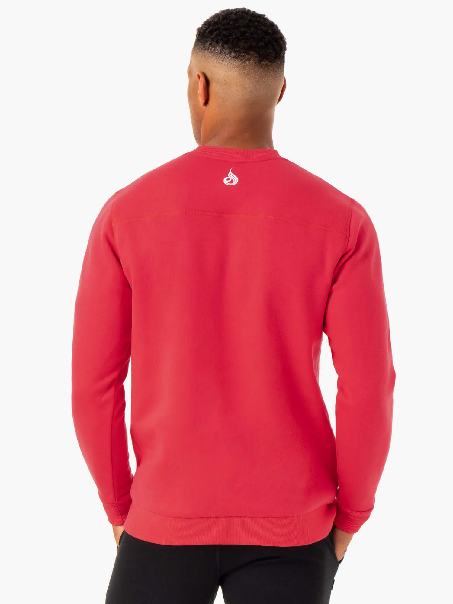 Practical Street Look Wear Recharge Pullover - Red