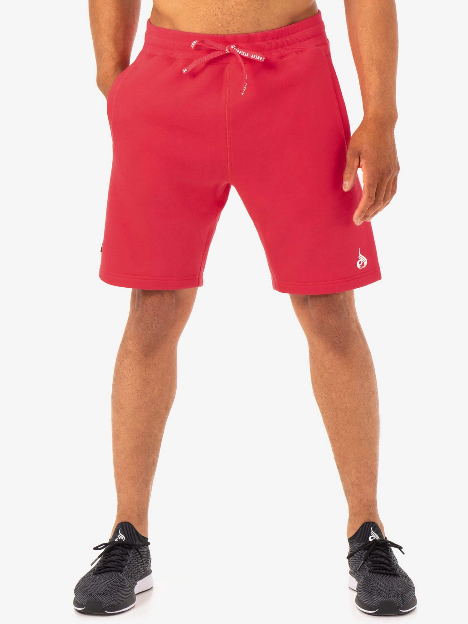 Formal Occasion Elastic waist Recharge Track Short - Red