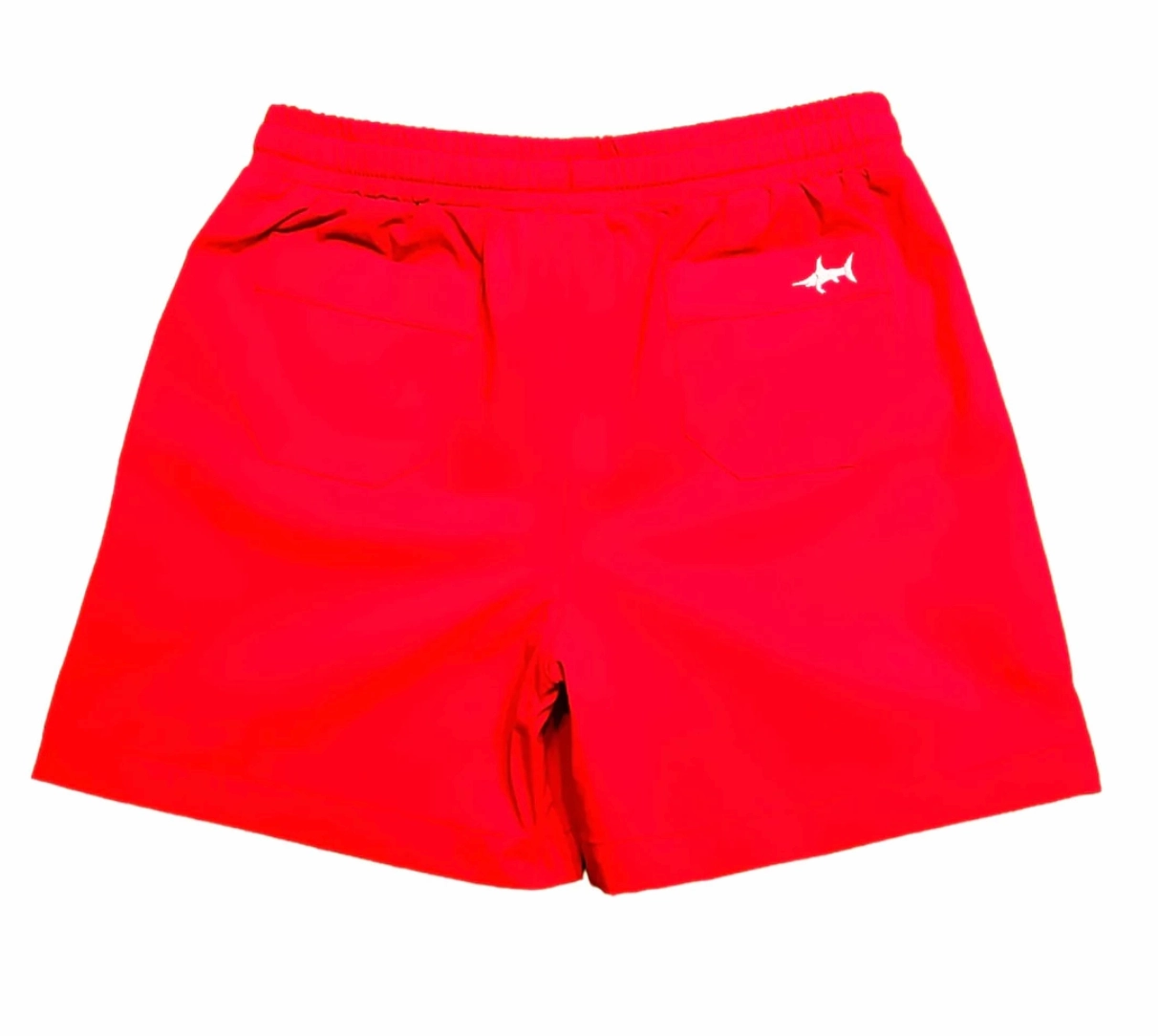 High contrast kids' outfits Practical Red Topsail Performance Short
