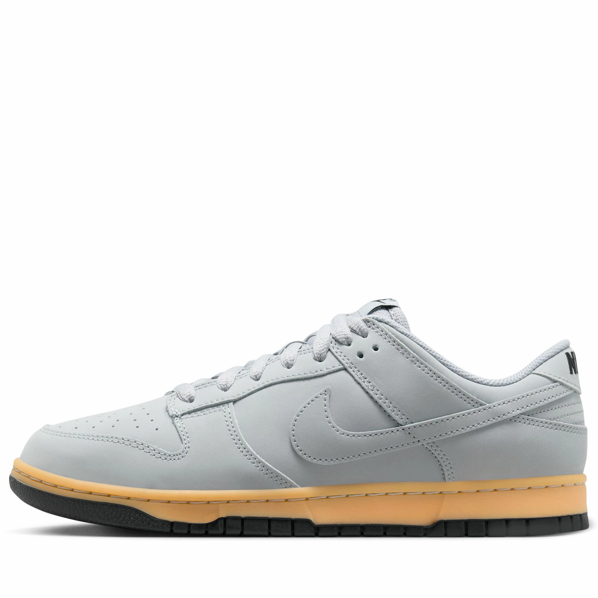 Easy to Wear Non-Slip Outsole Nike Dunk Low Retro - Wolf Grey/Gum Yellow