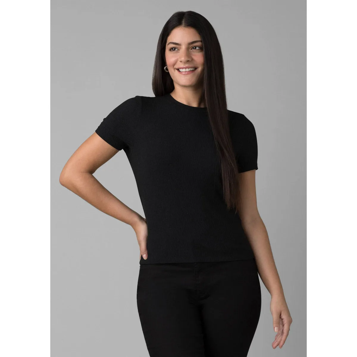 Ventilated Panel Design Women's Foundation Rib Tee