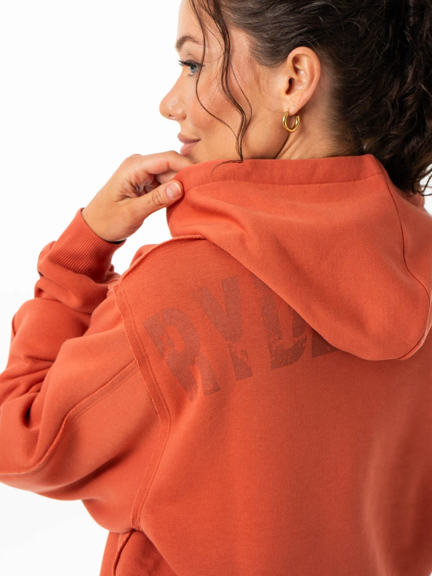 foldable Force Hoodie - Terracotta