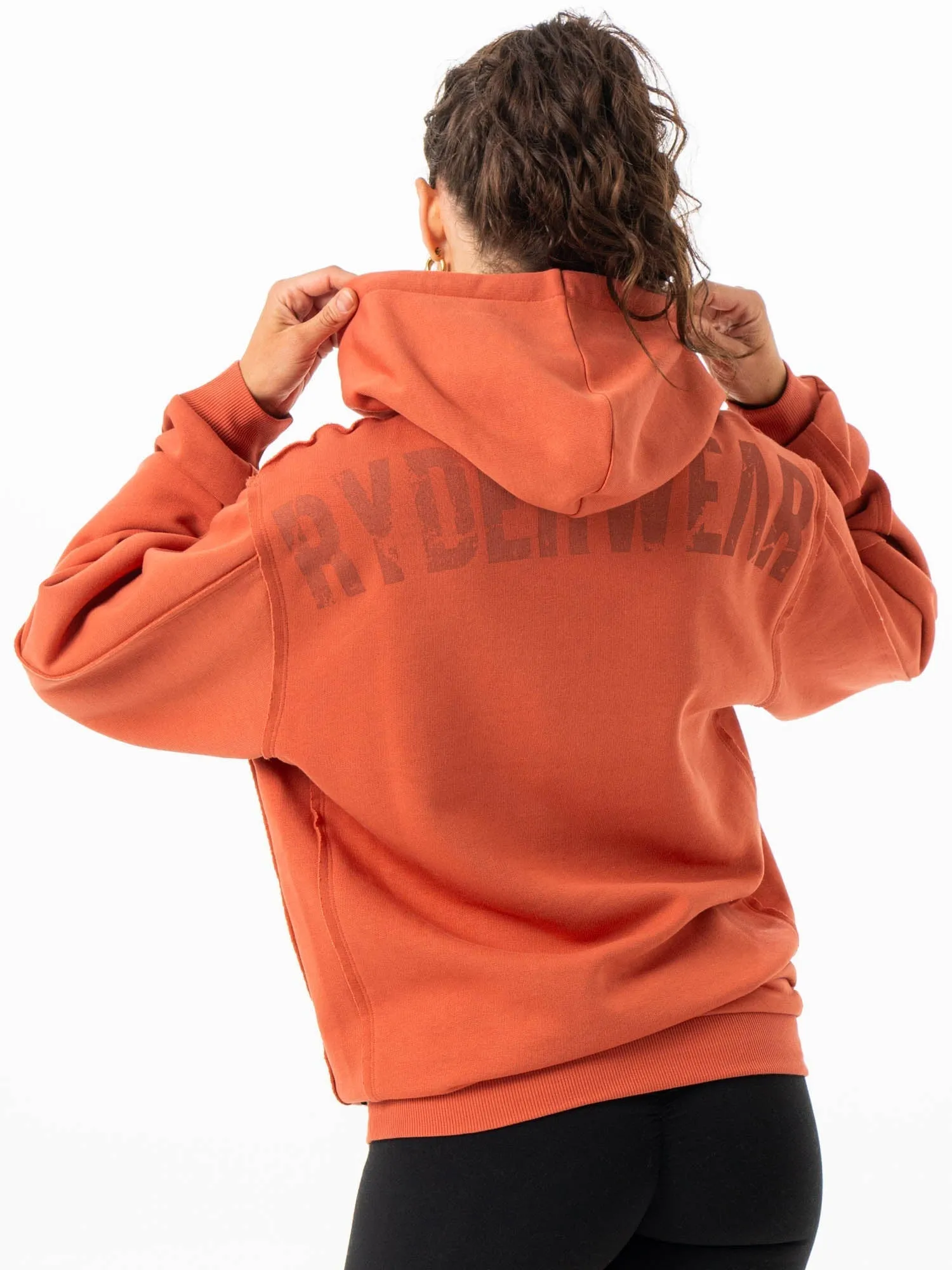 hot - weather option Neutral Layer Force Hoodie - Terracotta