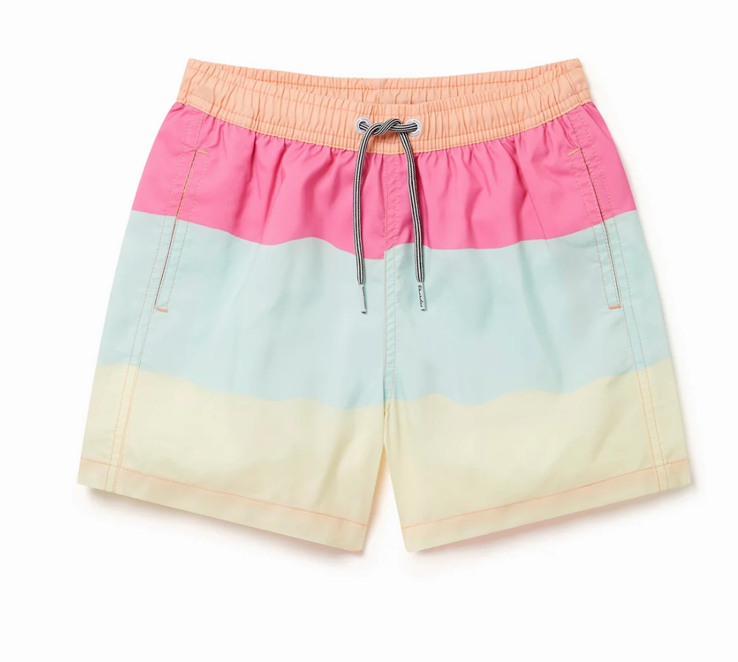 Refresher Stripe Kids Swim Shorts Dark colored kids' apparel Autumn kids' outfits