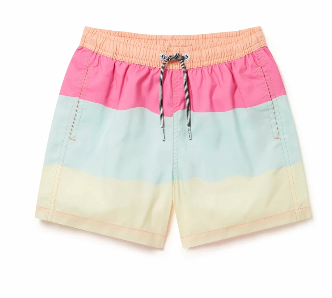 Washable kids' apparel Play - wear Refresher Stripe Kids Swim Shorts