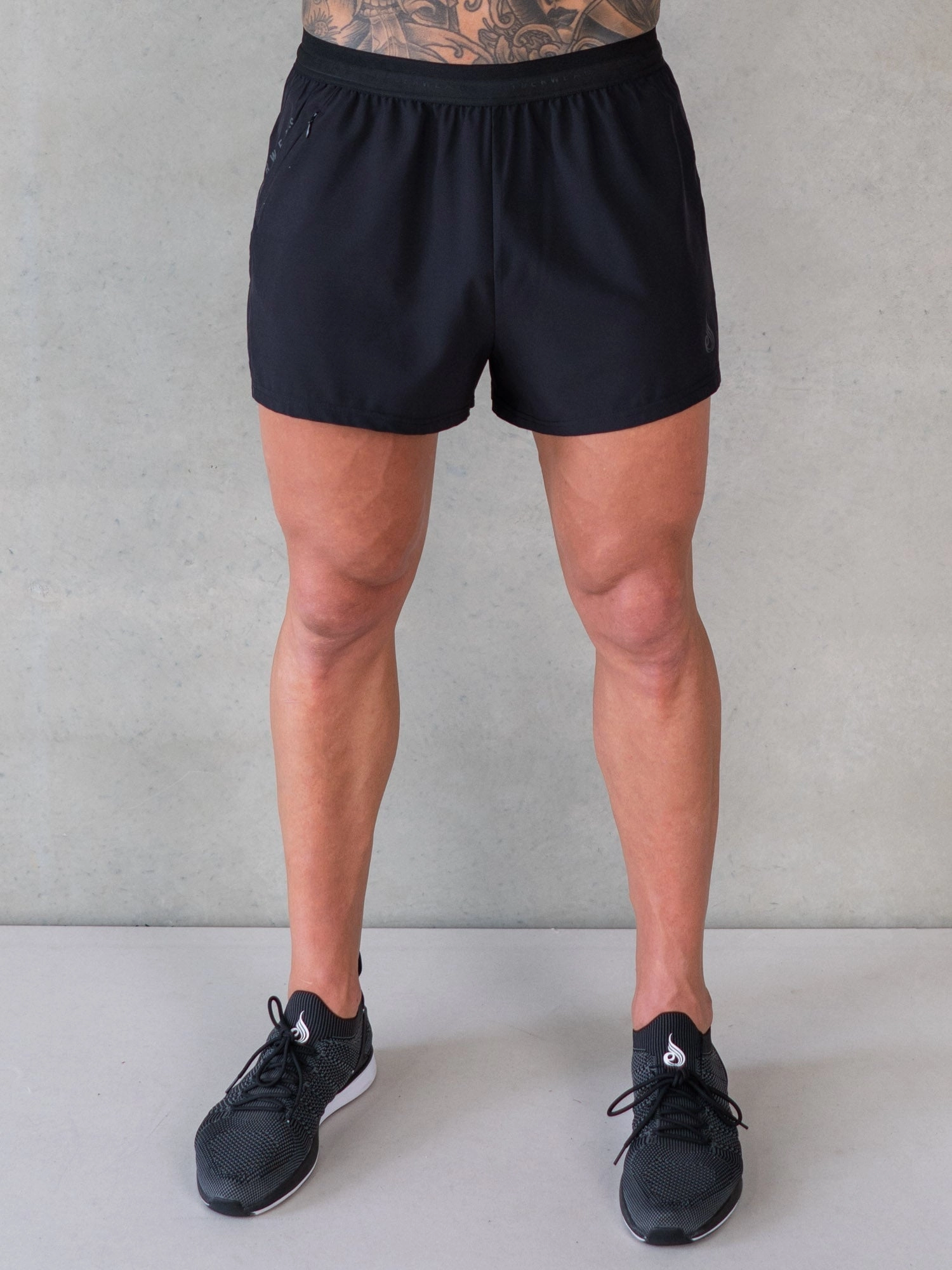 3" Training Shorts - Black yoga clothes Travel Friendly