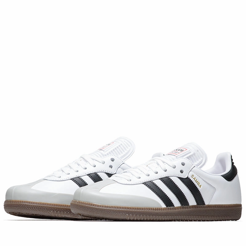 A Bathing Ape x Adidas Samba - Cloud White/Core Black Step Path