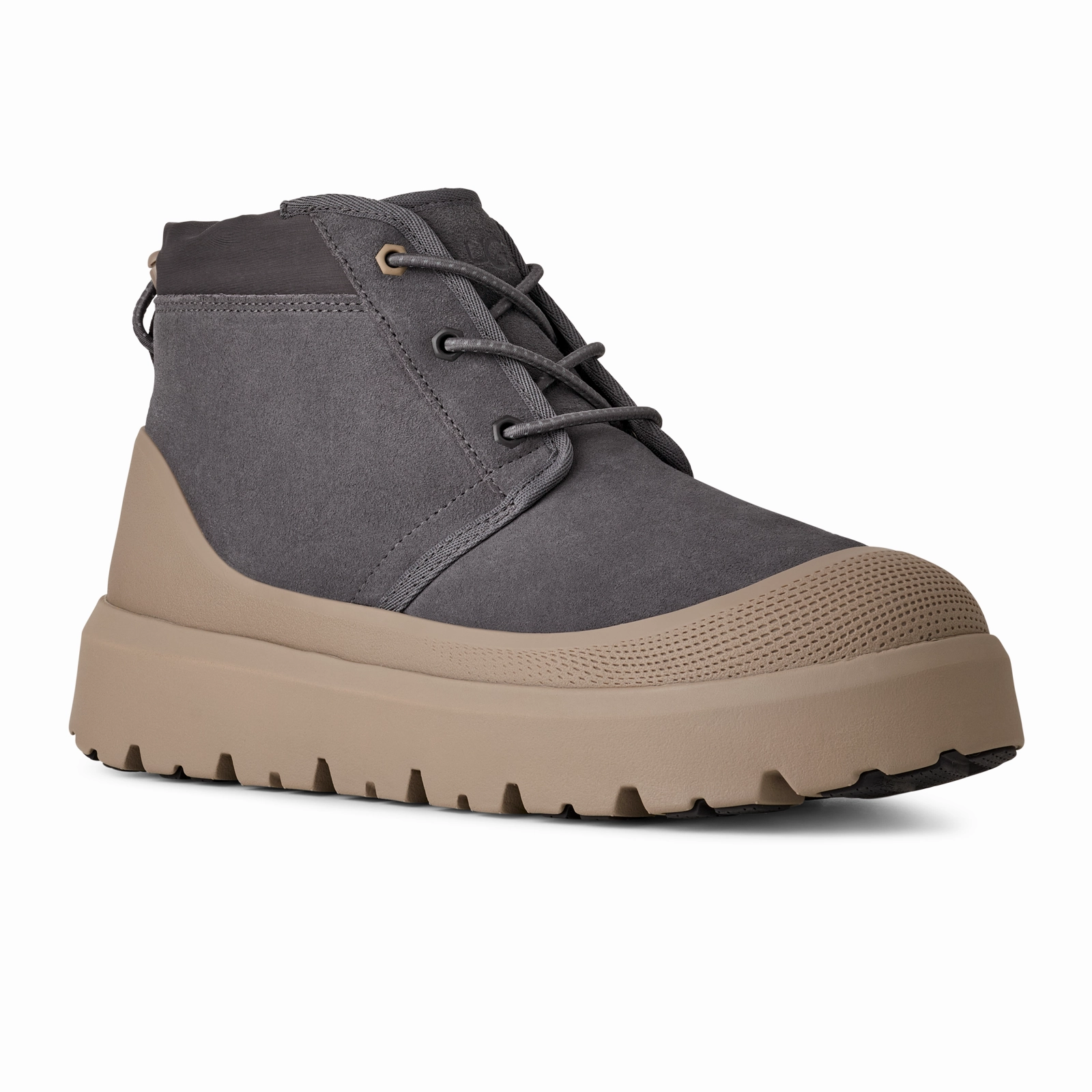 UGG? Neumel Weather Hybrid (Men) - Obsidian/Cobble Grey Waxed Finish Ground Guard