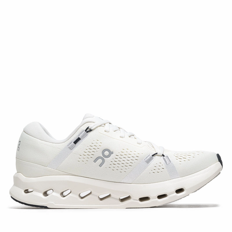Women's On Cloudsurfer 2 - Ivory/Ivory Urban Dash Quick Motion