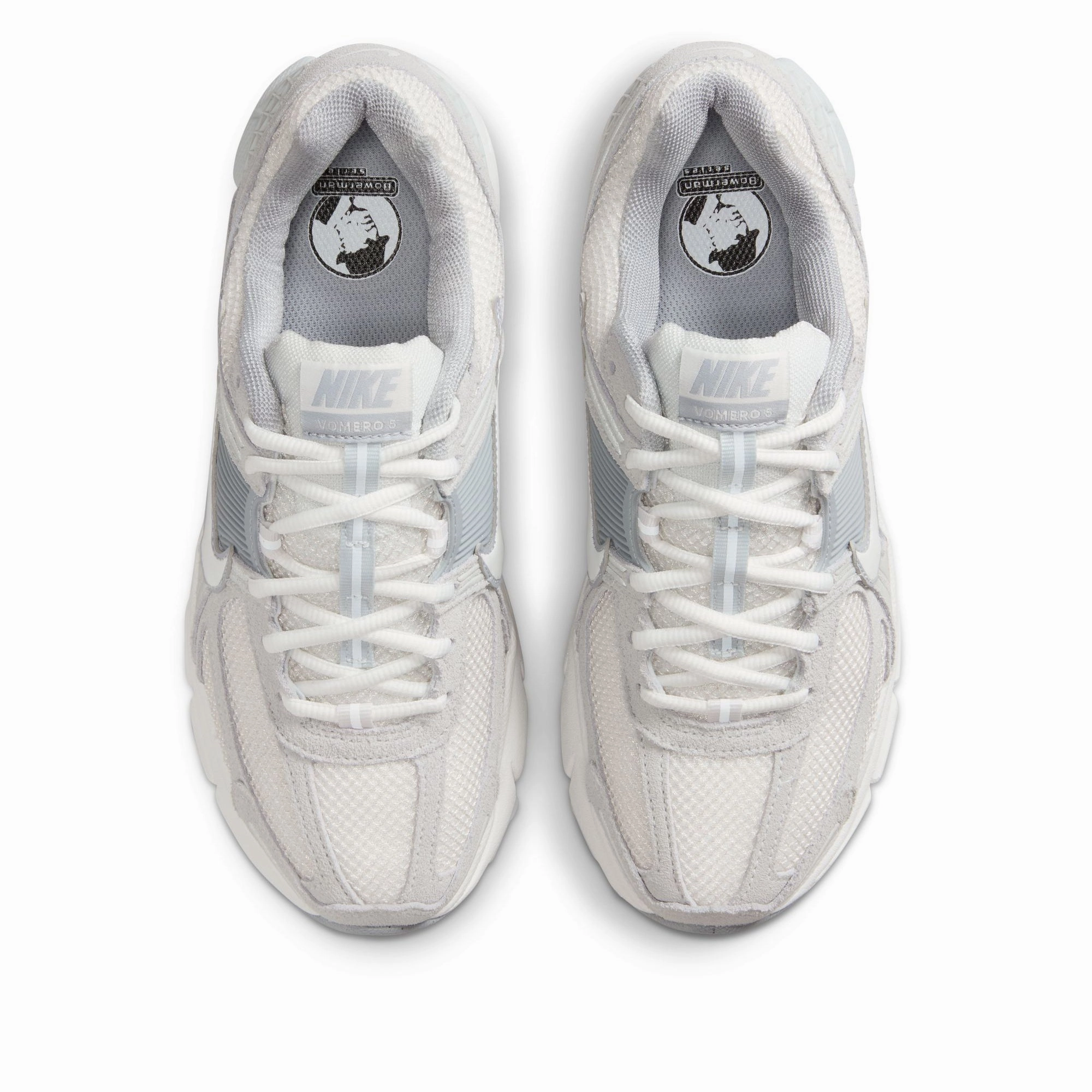 Smart Look Street Food Women's Nike Zoom Vomero 5 - Pure Platinum/Summit White