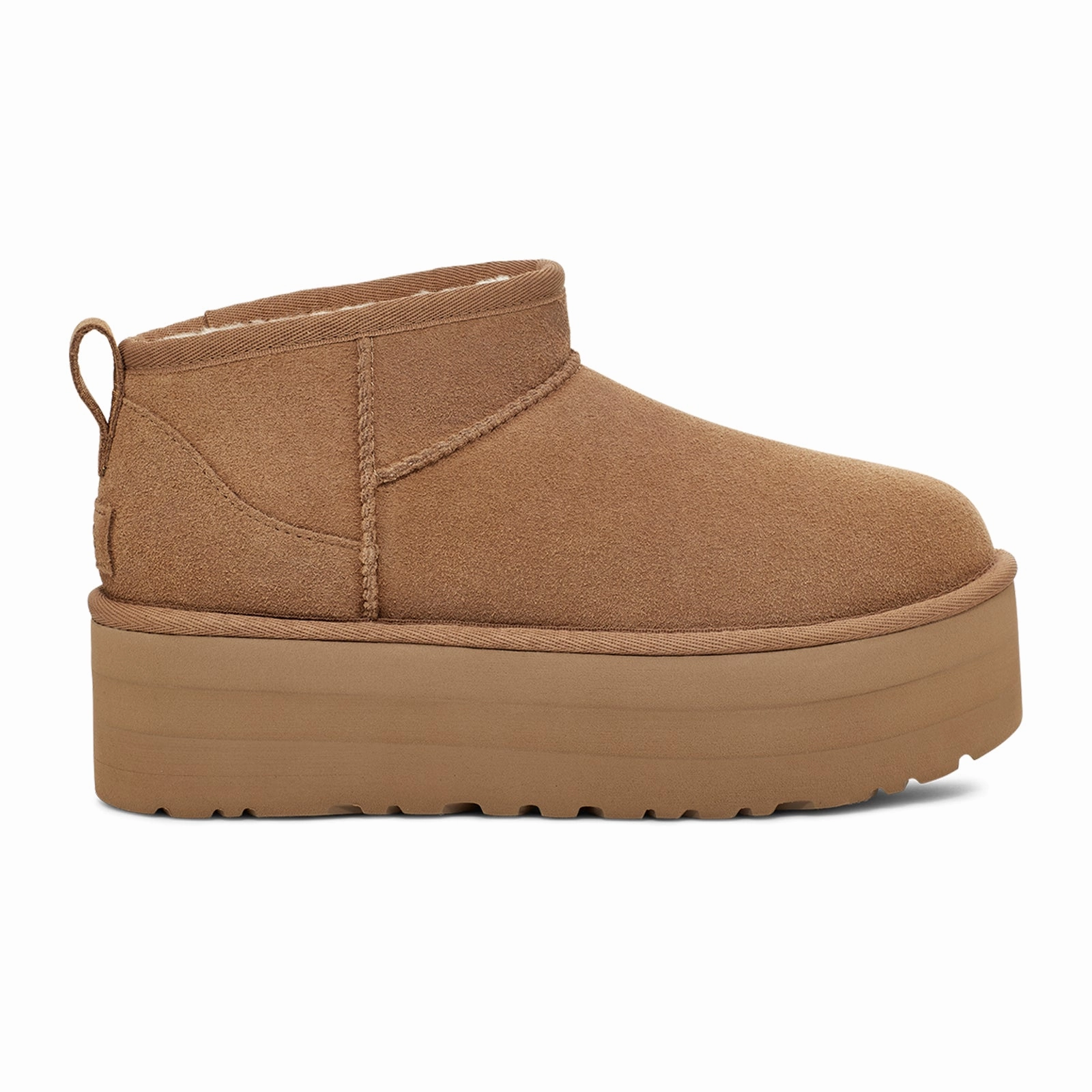 Easy Cushioning Long Walk UGG? Classic Ultra Mini Platform (Women) - Chestnut