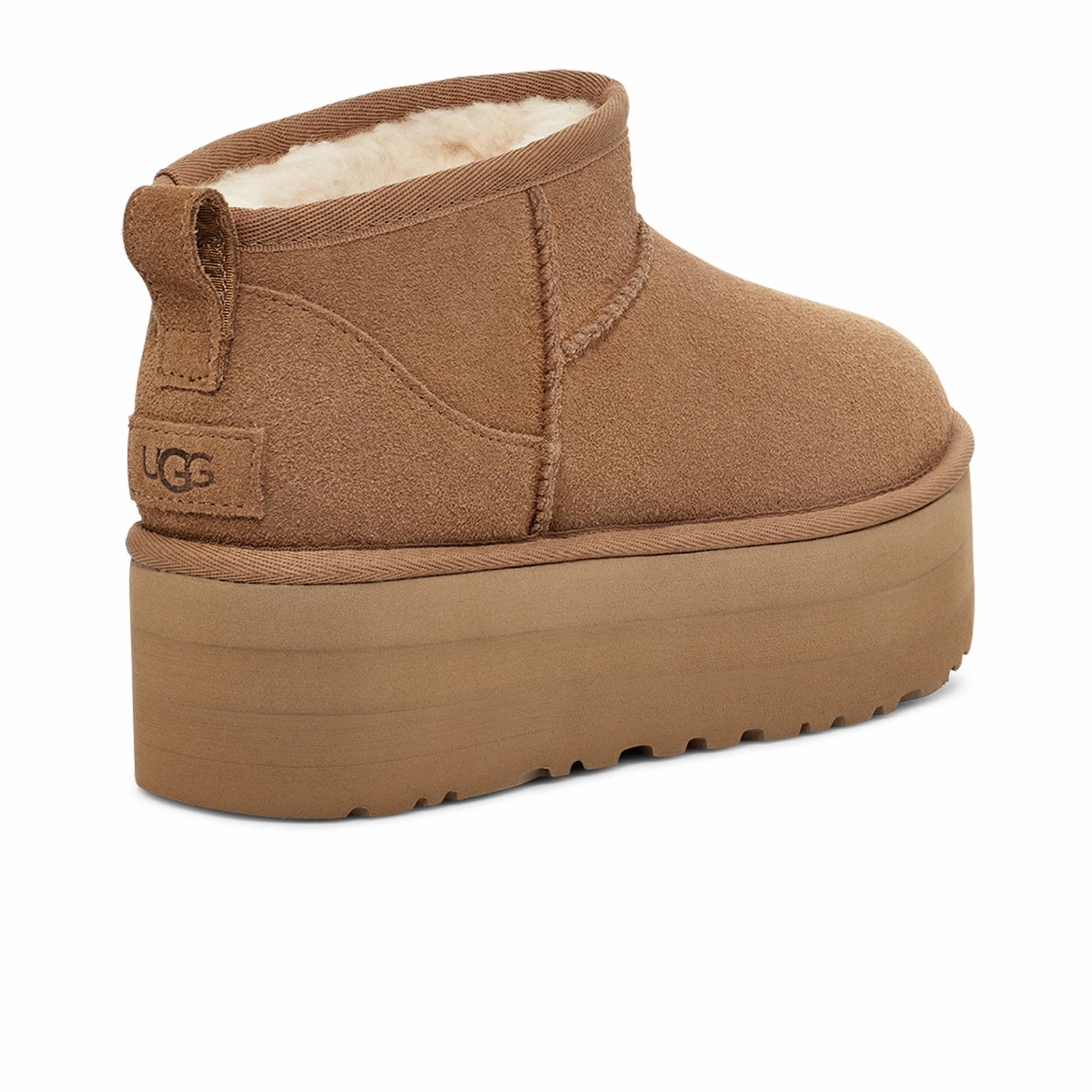 UGG? Classic Ultra Mini Platform (Women) - Chestnut Bold Sprint Foot Free
