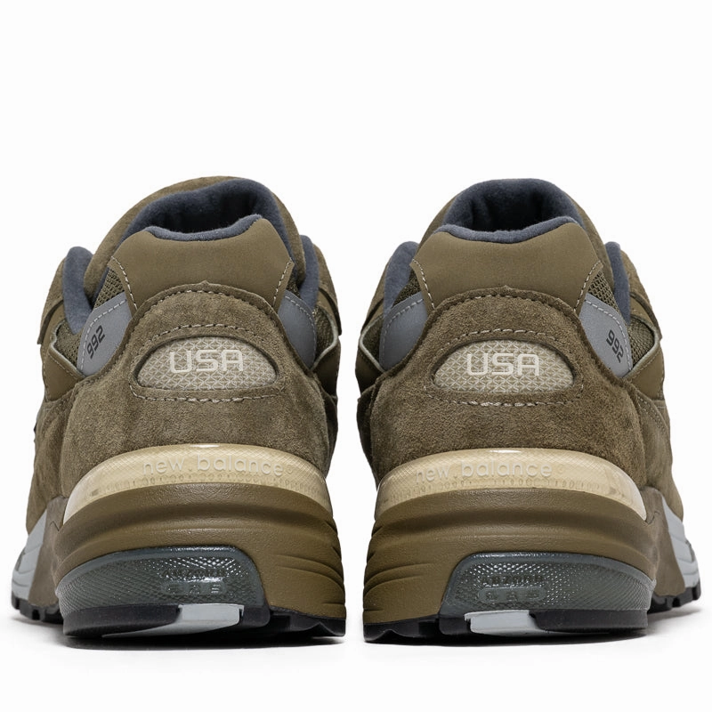 New Balance Made in USA 992 - Dark Camo/Covert Green Safe Guard