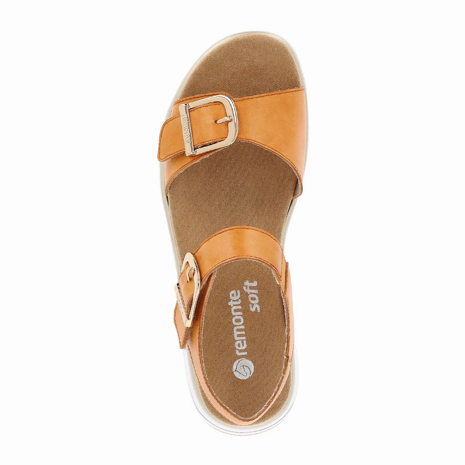 Running Friendly Remonte Jocelyn D1J51-38 Backstrap Sandal (Women) - Mandarin Lugano