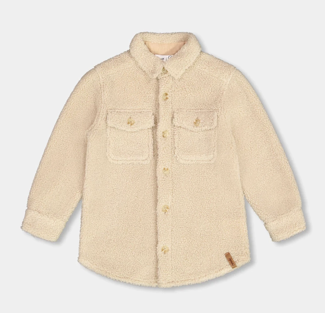 Sherpa Oversize Shacket - Boulder Easter clothes for kids Wild