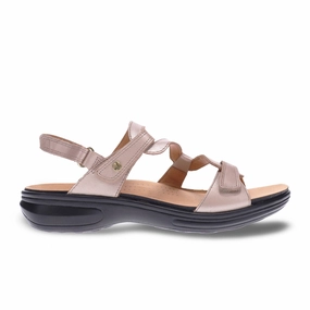 Revere Emerald Backstrap Sandal (Women) - Champagne Angle Sporty Design