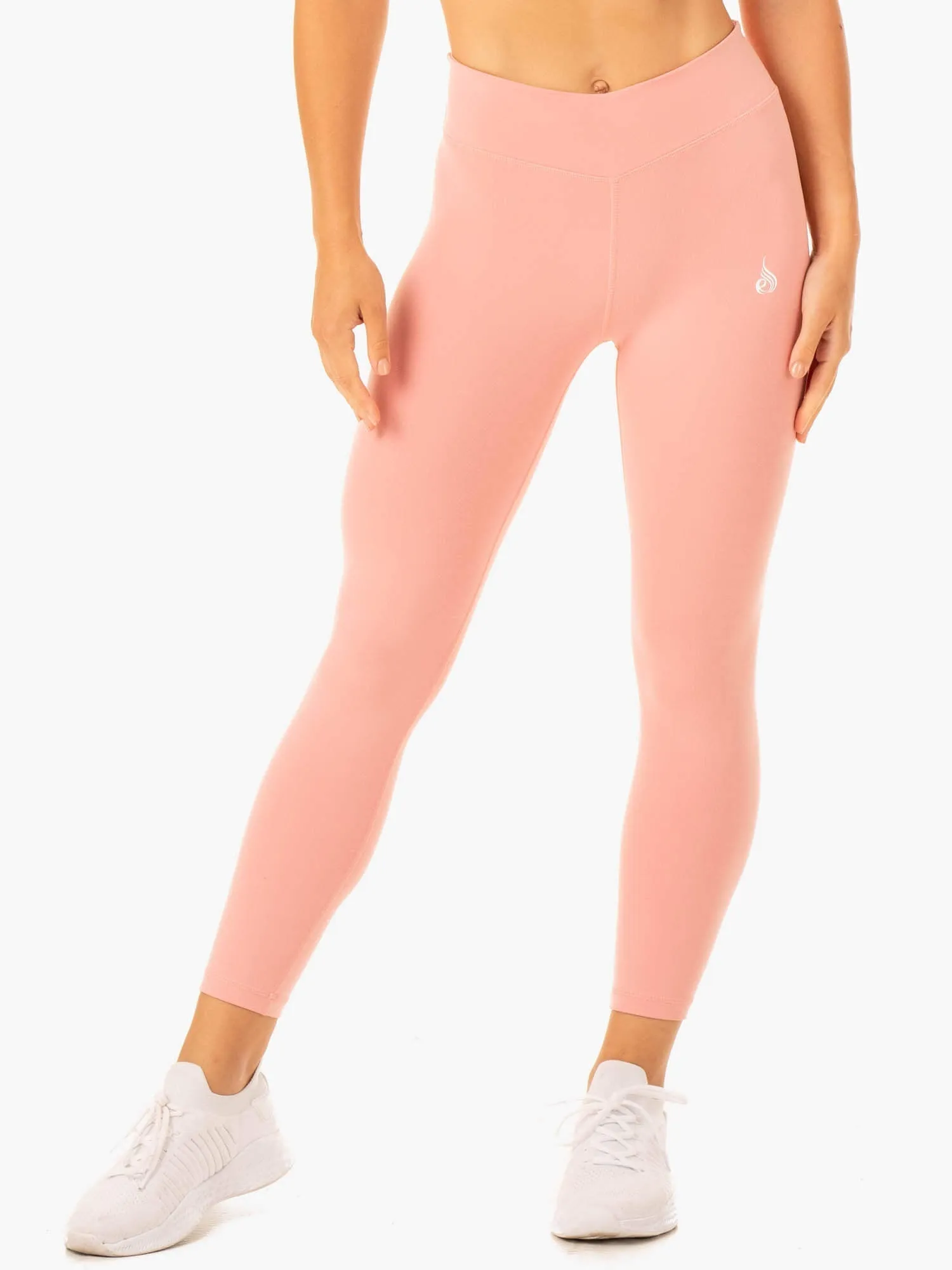 Revival Scrunch Bum Leggings - Pink Reinforced Stitching