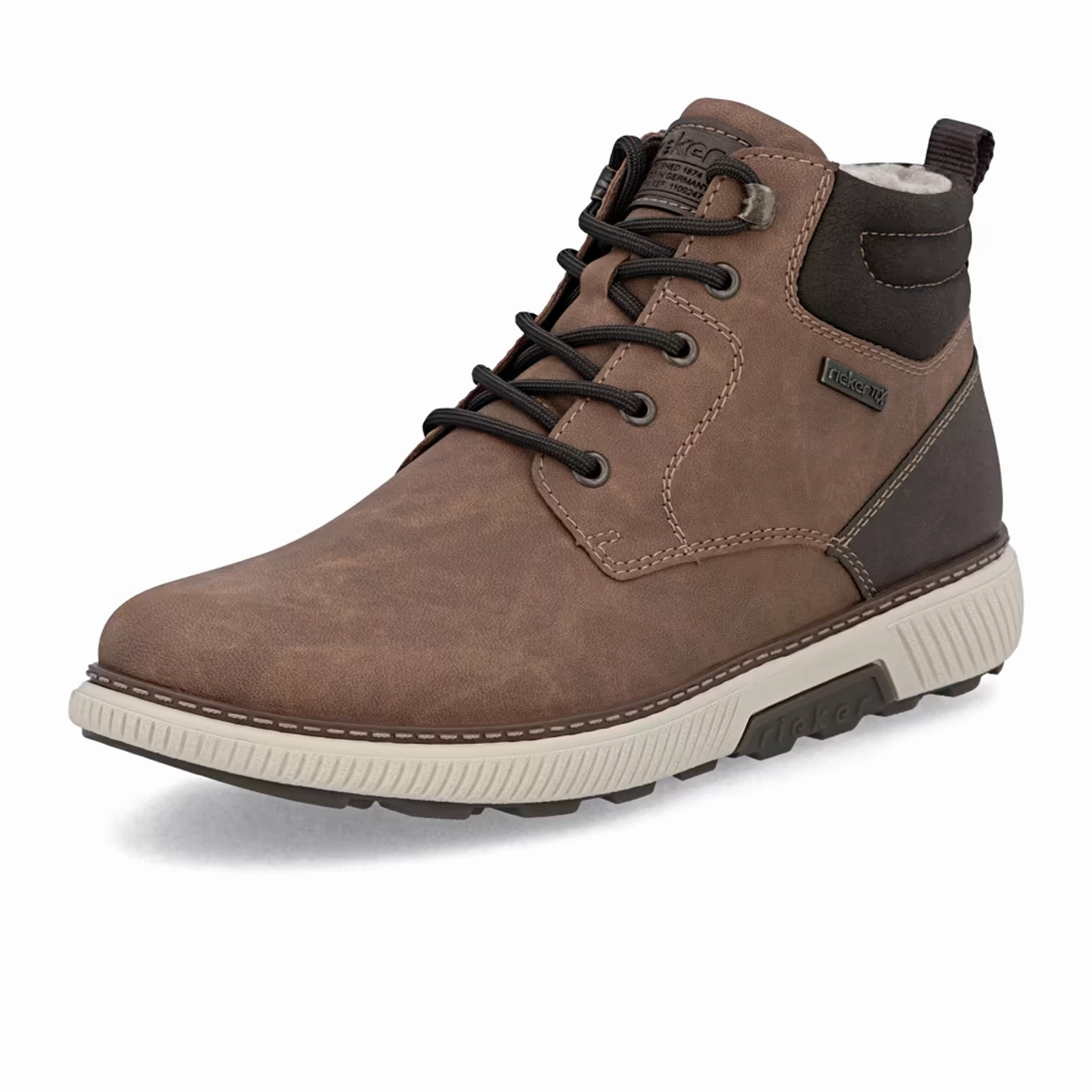 Rieker B3302 Stan Boot (Men) - Mandel/Kastanie/Braun All Sure Sole Grip