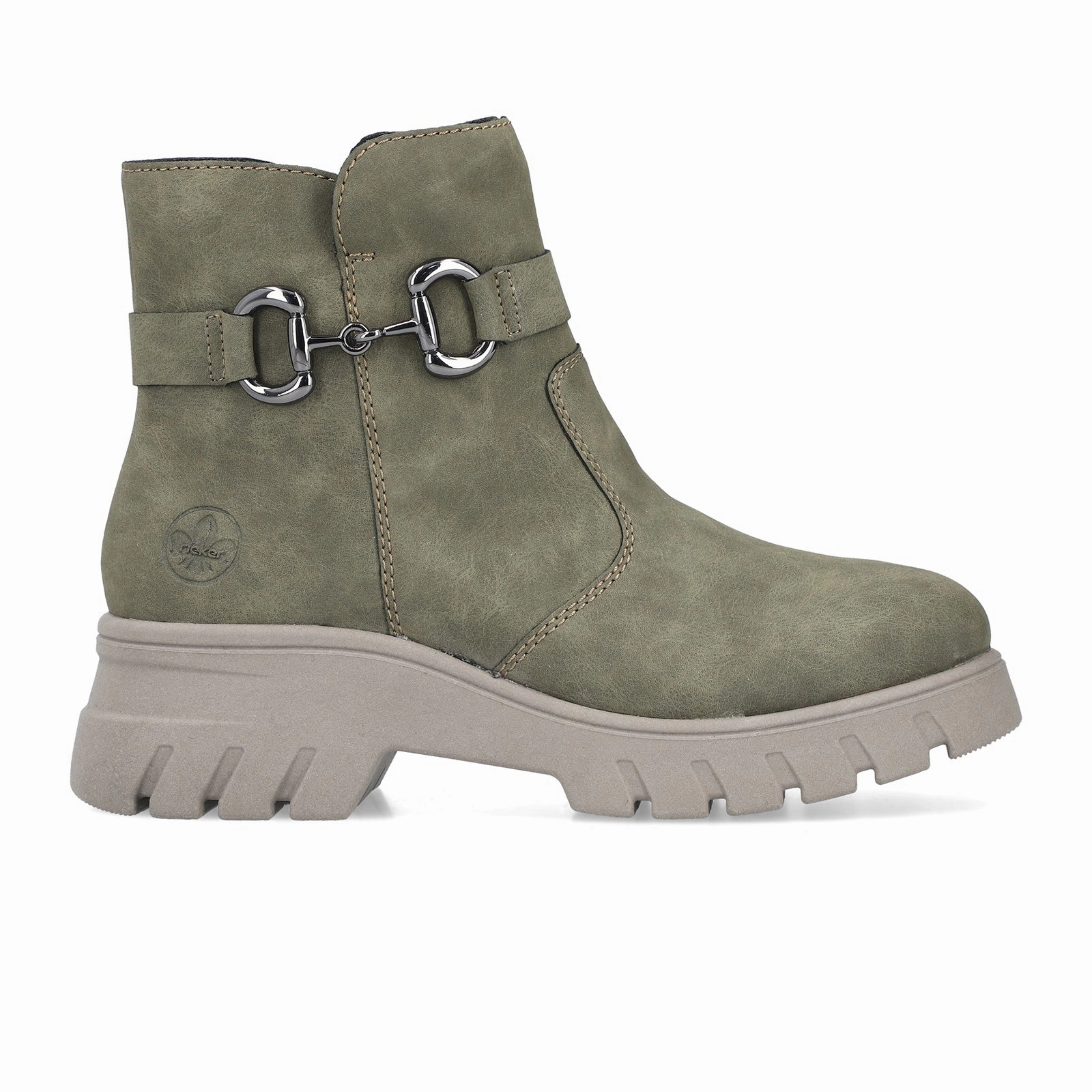 Rieker Imelda 71862-52 Ankle Boot (Women) - Liane/Morelia casual wear shoes All-Purpose Comfort