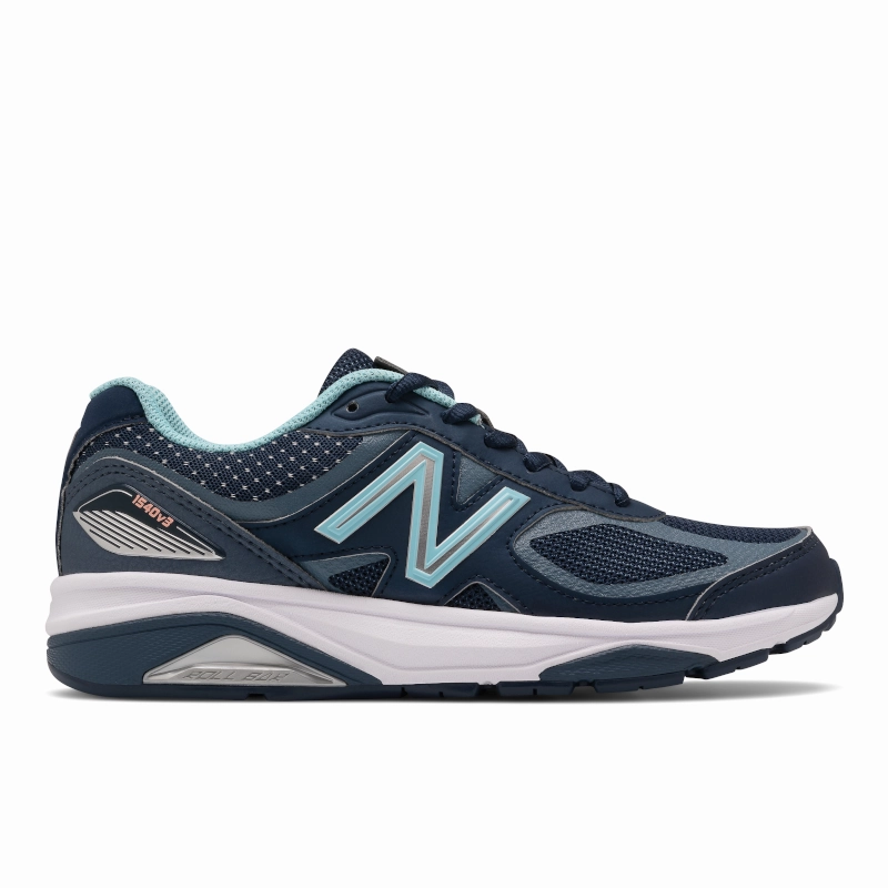 Rollbar technology brand - name running shoes New Balance Women`s W1540 Indigo