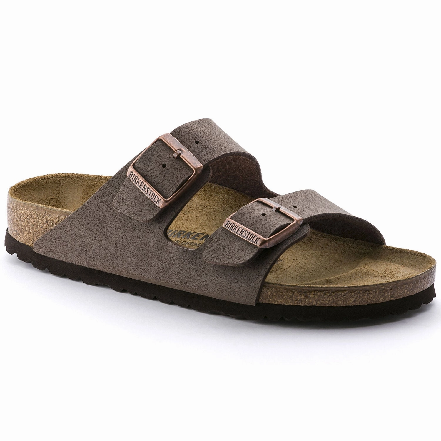 Birkenstock Arizona Mocha Birkibuc reflective - details - safety shoes Tensile Strength Weave