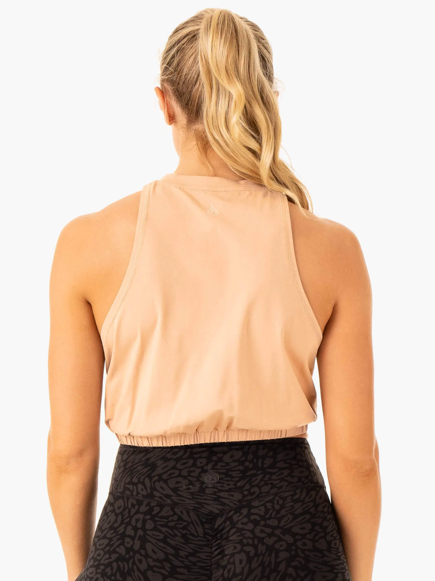 Fleece Pullover FrenchTerry Rotation Tank - Sandstone