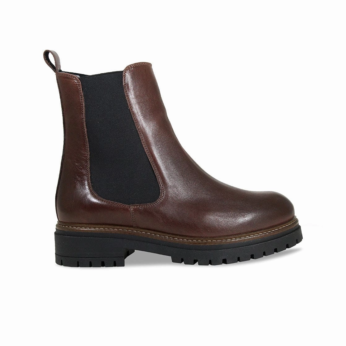 Roxy: Chestnut Leather Workplace Use High Traction Urban Commute