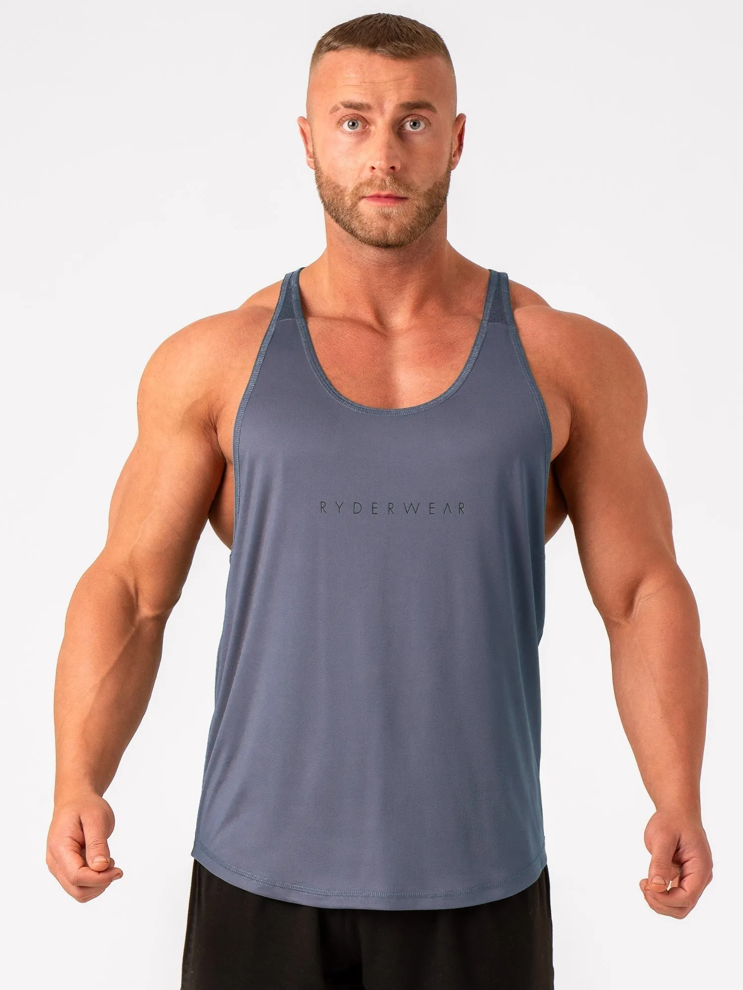 Ryder T-Back - Denim Blue high - performance