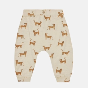 UV - Protected Rylee   Cru Kids Baby Unisex SLOUCH PANT - LEOPARD
