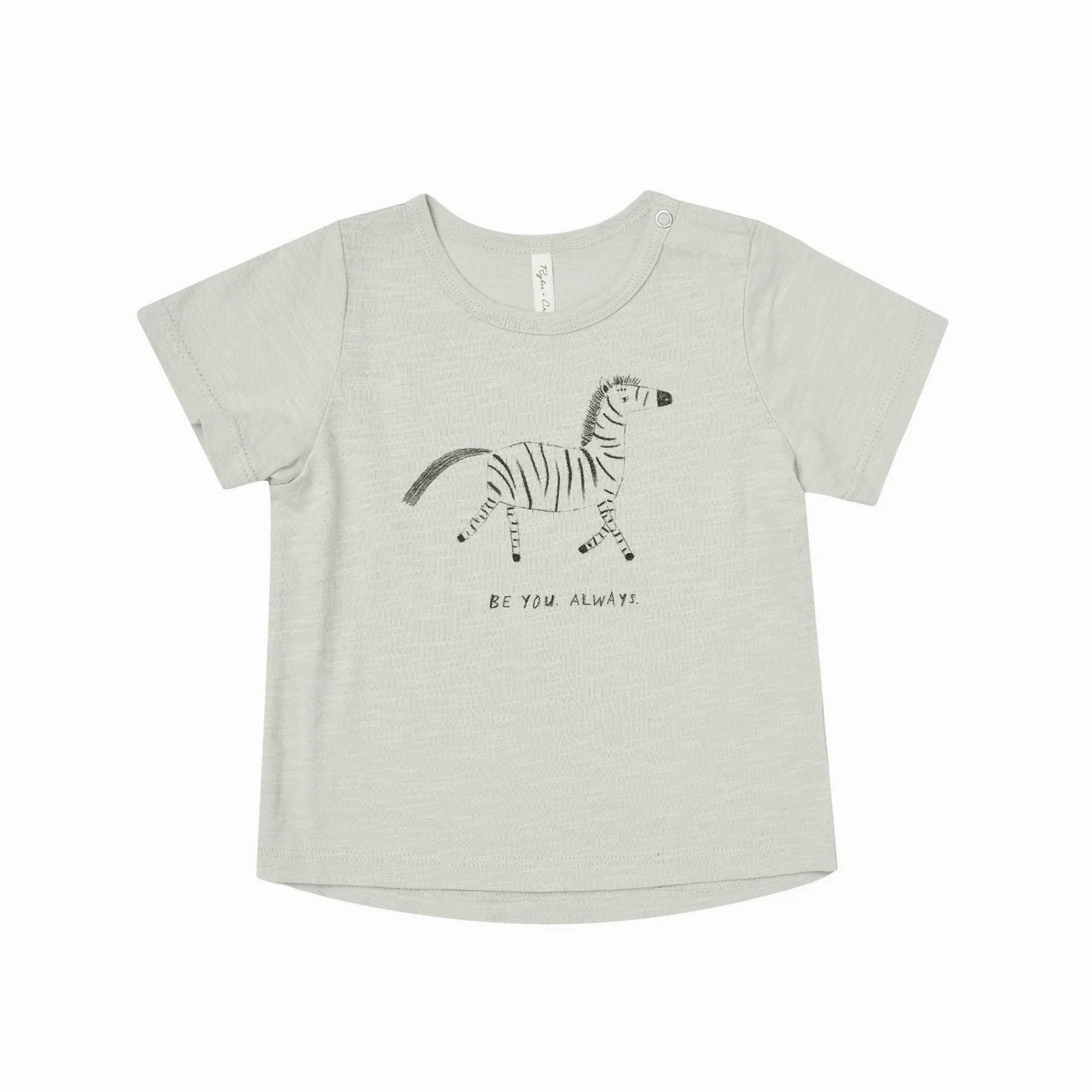 Rylee   Cru Kids Unisex BASIC TEE - BE YOU. ALWAYS Fitted