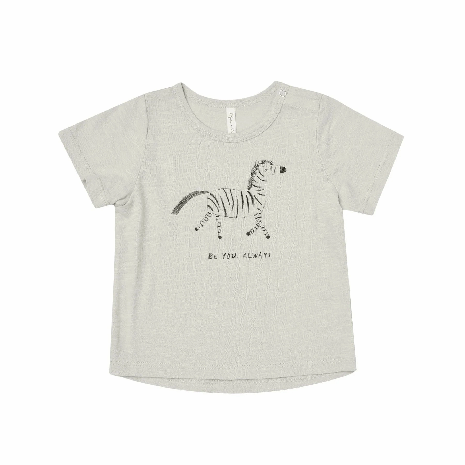 Comfortable Gym clothes for children Rylee   Cru Kids Unisex BASIC TEE - BE YOU. ALWAYS