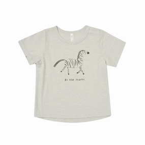Rylee   Cru Kids Unisex BASIC TEE - BE YOU. ALWAYS Fitted