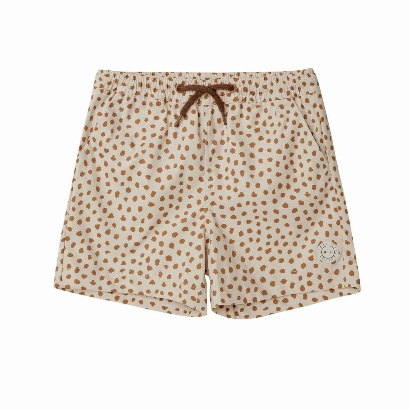 Glossy Rylee   Cru Kids Unisex BOARD SHORT - SPOTS