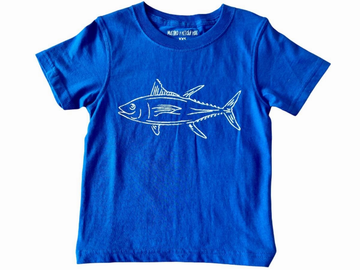S/S Royal Tuna T-Shirt Faux fur kids' clothing