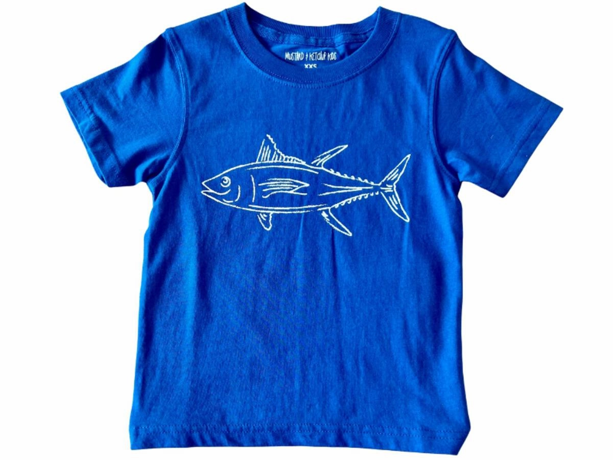 Short Delicate S/S Royal Tuna T-Shirt