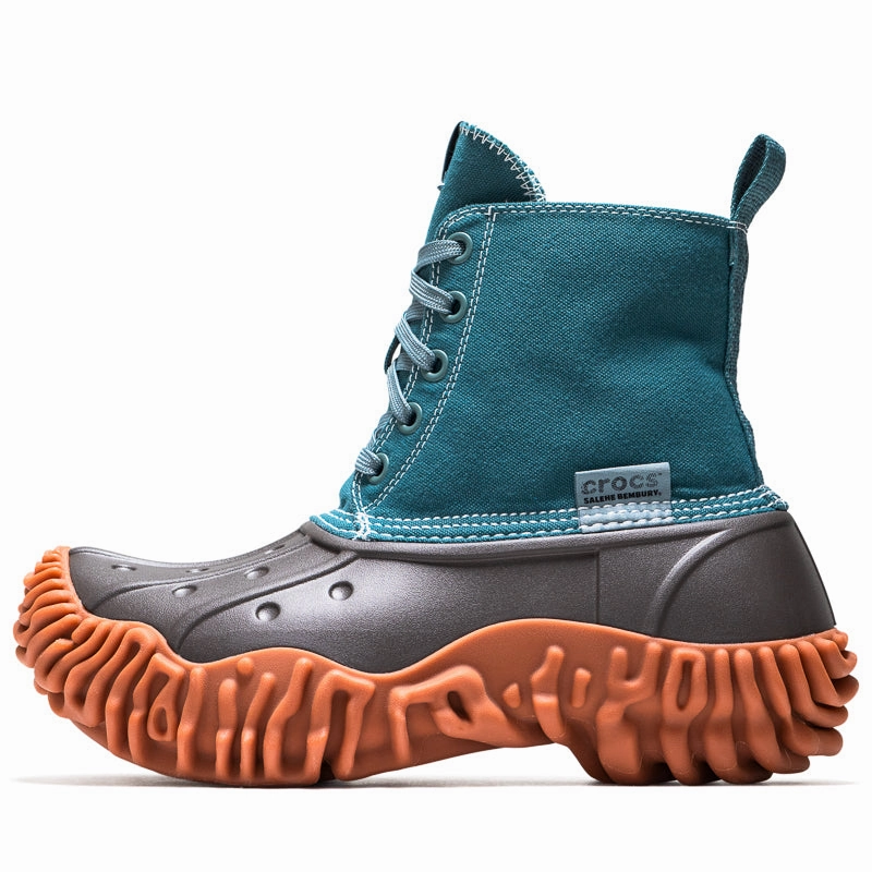 Salehe Bembury x Crocs Cypress Boot - Tetra Comfortable Fit Shoes Heel Soft