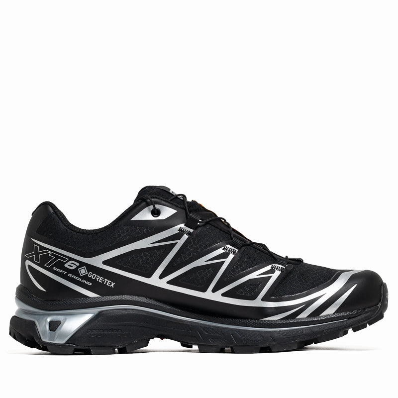 Salomon XT-6 Gore-Tex - Black/Silver Orthopedic Design