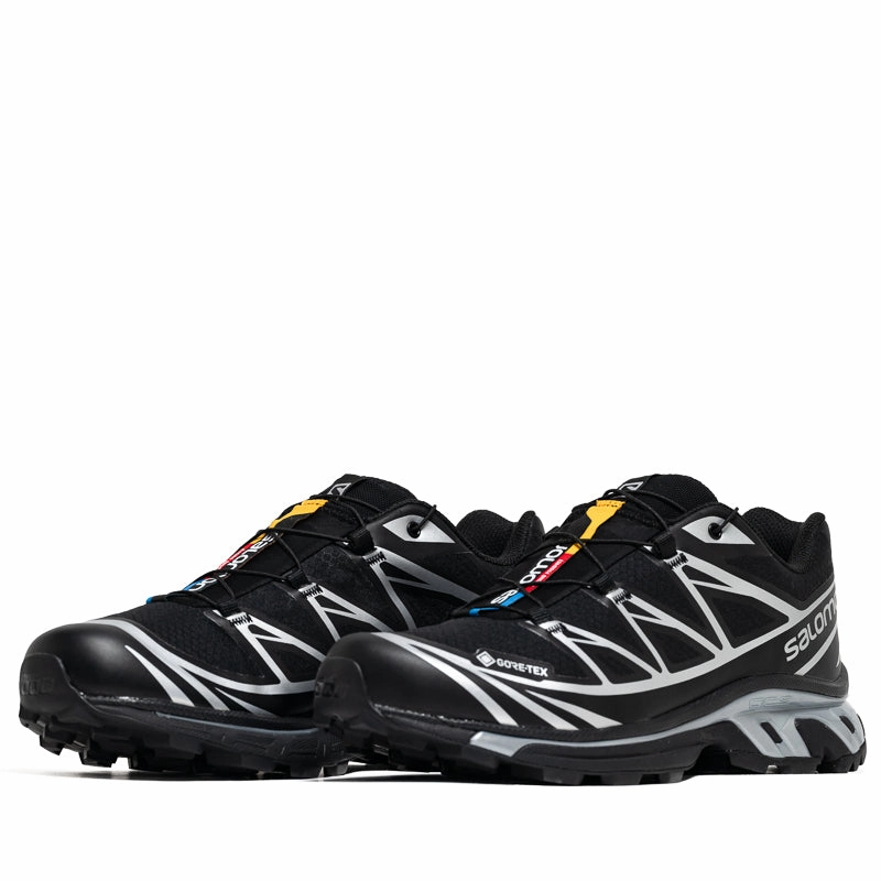 Salomon XT-6 Gore-Tex - Black/Silver Casual