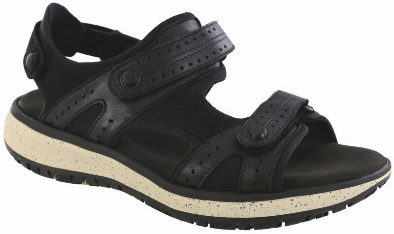 foam sole shoes slip - on footwear SAS Women`s Embark - Black Ash