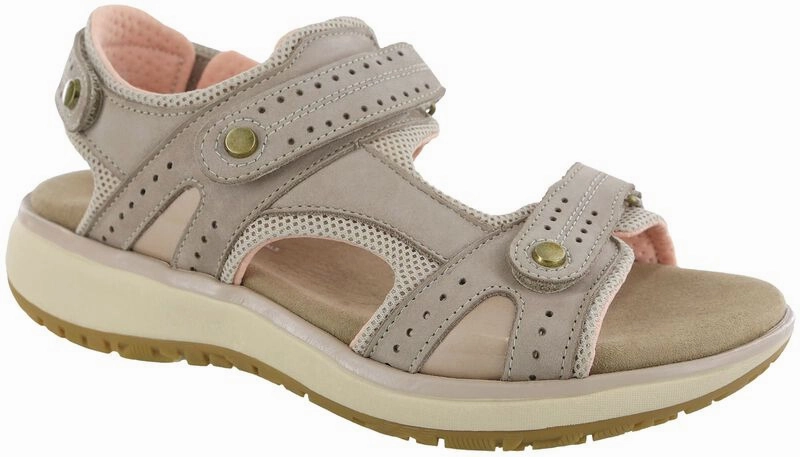 SAS Women`s Embark - Taupe toe - box roomy shoes