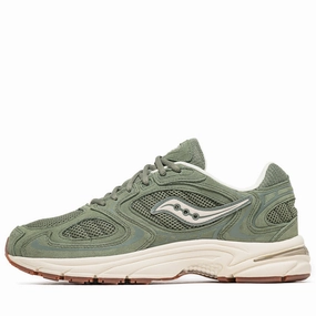 Wide Base Smooth experience Saucony Grid Jazz 9 - Olive/Off White
