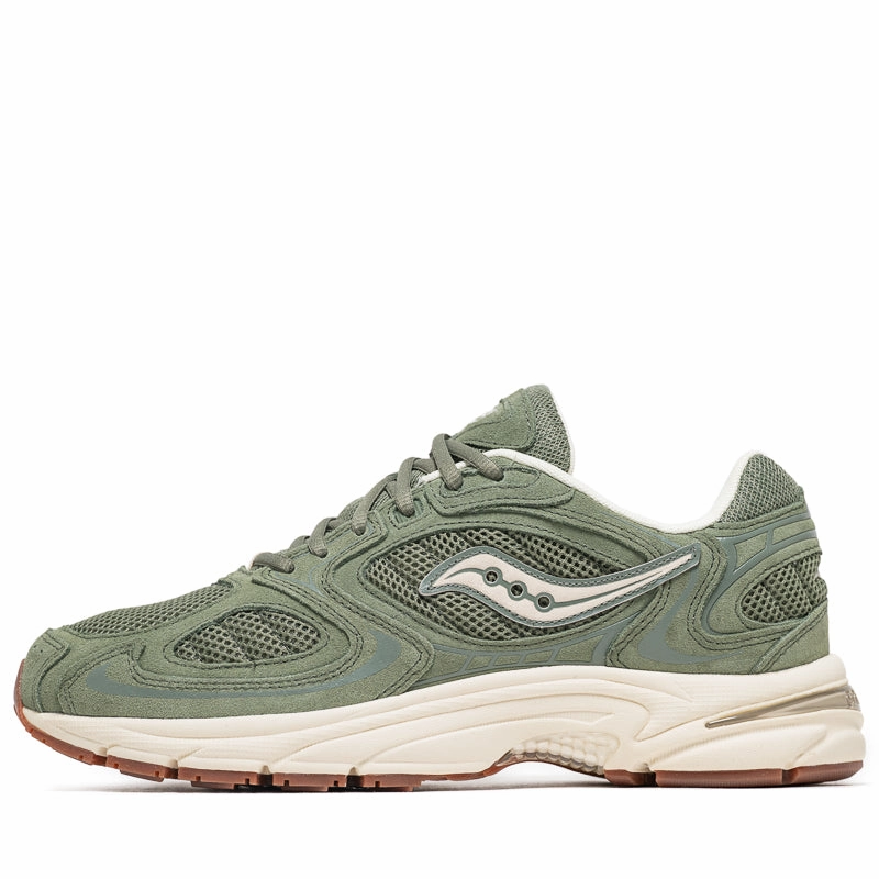 Wide Base Smooth experience Saucony Grid Jazz 9 - Olive/Off White