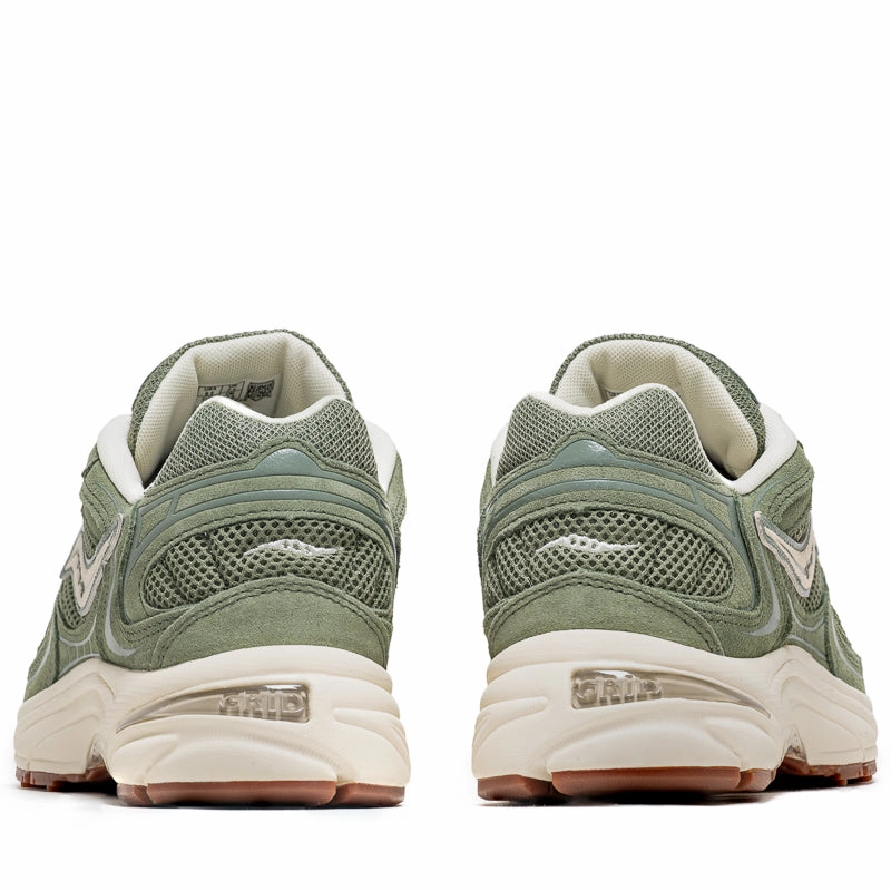 Steady Walks Saucony Grid Jazz 9 - Olive/Off White