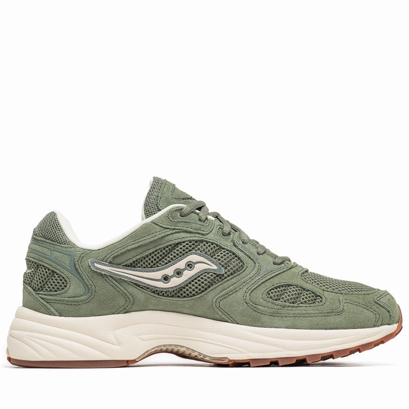 Saucony Grid Jazz 9 - Olive/Off White Casual Everyday Footwear Reliable Sole