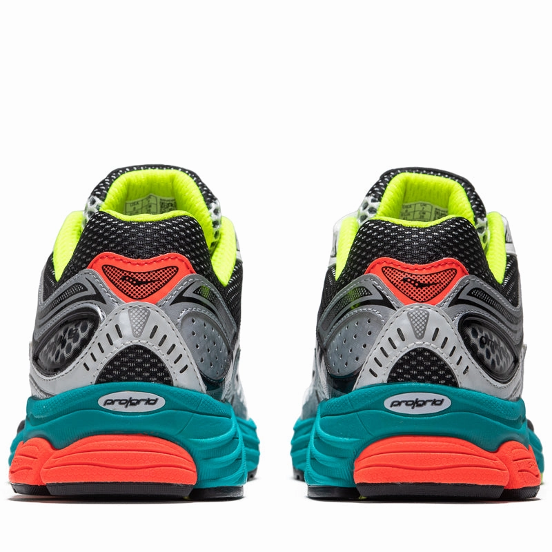 Toe Safe Comfortable Sole Saucony Progrid Omni 9 - Silver/Mutant