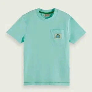 Family gathering clothes for kids SCOTCH & SODA Kids Relaxed Fit Pocketed T-Shirt