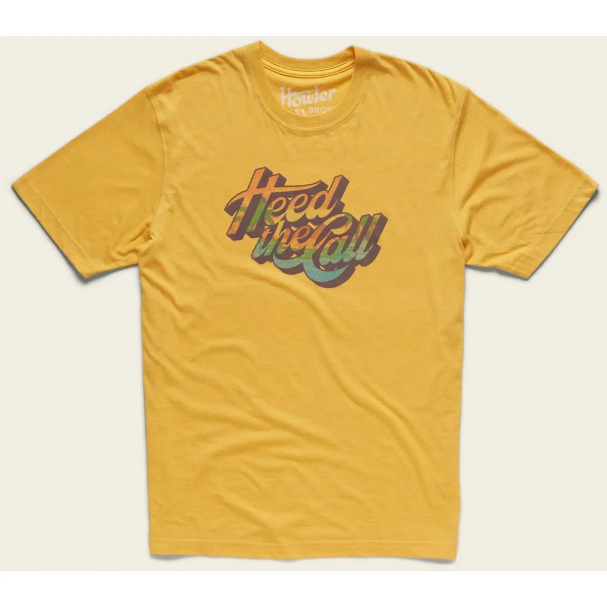 Men's Howler Electric Stencil T-Shirt Ribbed Trim