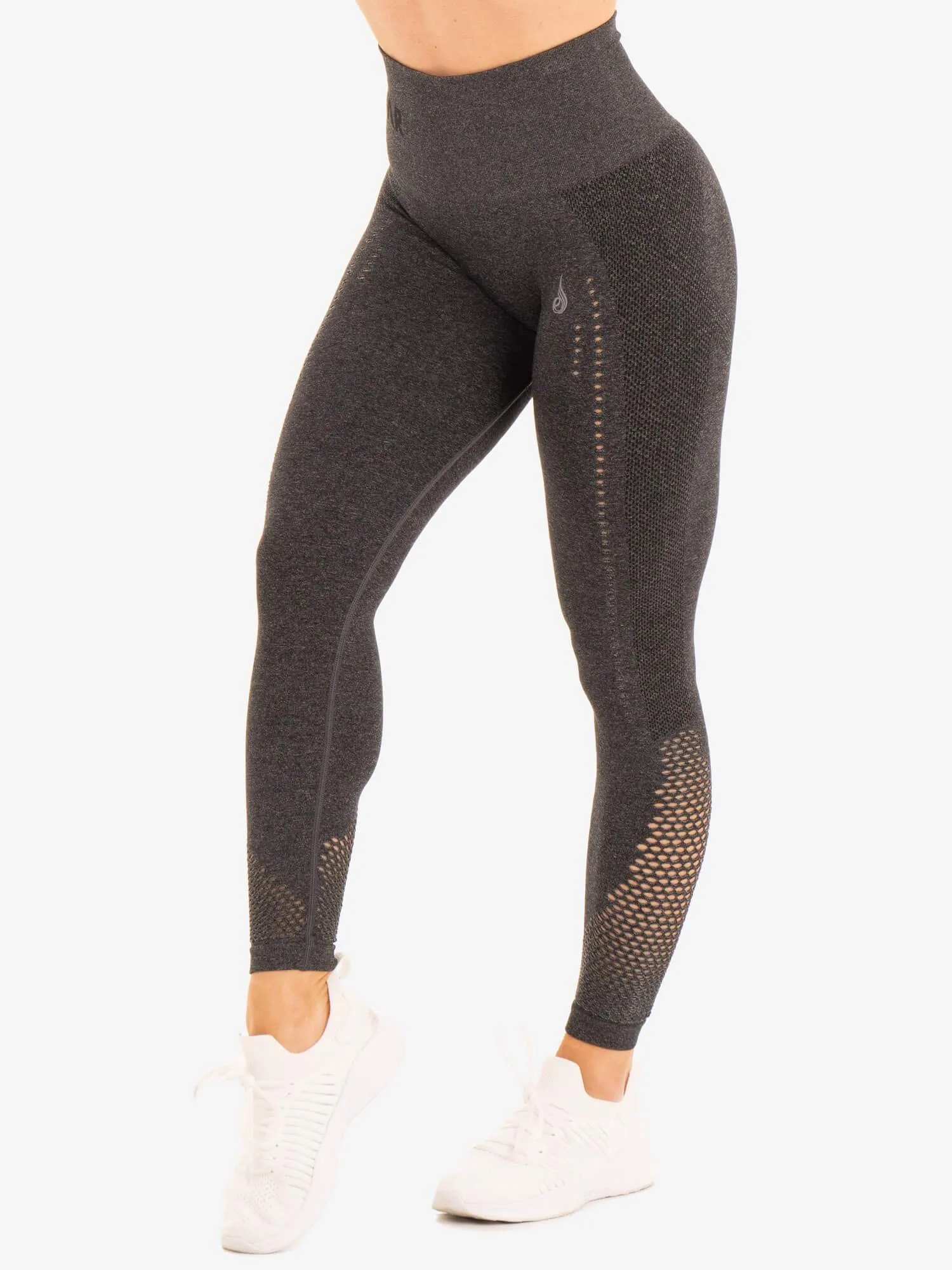 Seamless Staples Leggings - Charcoal Marl Squat Proof Dance Practice