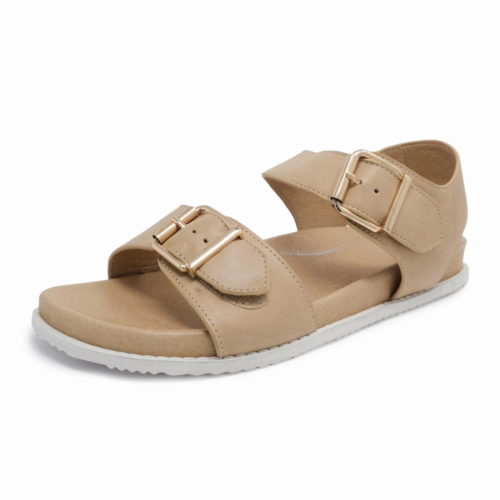 Ziera Hastice Backstrap Sandal (Women) - Camel Quick Fit Shoes synthetic leather